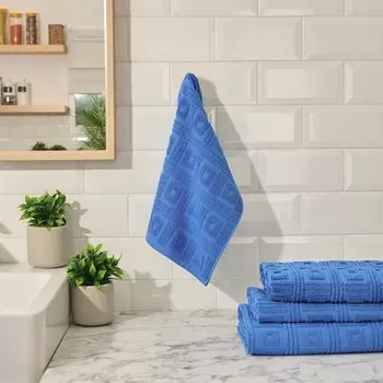Полотенце для рук Evidea Soft Kybele, синее, 30x50 см