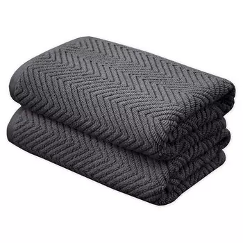 Полотенце для рук framsohn Ocean 2 шт, 50x0,5x100 см, графитовый