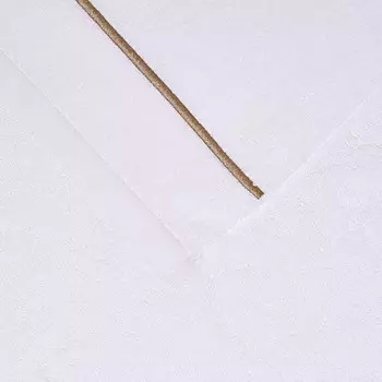 Полотенце для рук Frette One с бурдоном, цвет White/Sepia