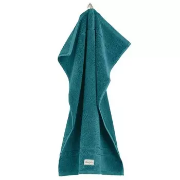 Полотенце для рук GANT Premium Towel 1er Pack, 100x10x50 см, бирюзовый
