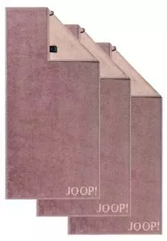 Полотенце для рук Joop! Classic / Infinity 3er Pack, 100x10x50 см, розовый