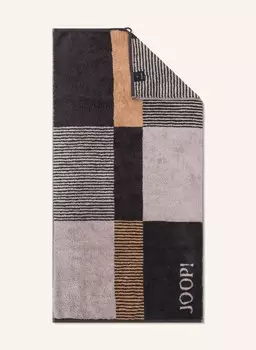 Полотенце для рук Joop JOOP! DEVIDED, 50x100 см, цвет dunkelgrau/braun/creme