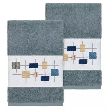 Полотенце для рук Linum Home Textiles Khloe, бирюзовый