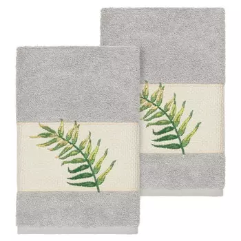 Полотенце для рук Linum Home Textiles Zoe, светло-серый