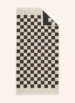 Полотенце для рук Marc O'Polo CHECKER, 50x100 см, темно-серый/кремовый