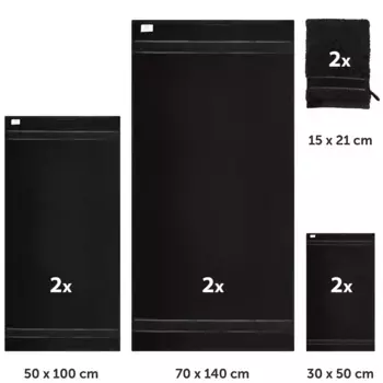 Полотенце для рук Mixibaby, черный