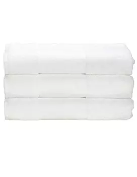 Полотенце для рук Полотенце для душа Банное полотенце Махровая ткань 100% хлопок Полотенца для рук Тип674 Белое полотенце для душа 140x70 см A & R, белый