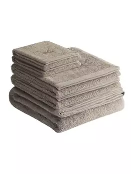 Полотенце для рук Sansibar Frottier Serie Classic, серо-коричневый