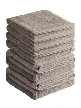 Полотенце для рук Sansibar Frottier Serie Classic, серо-коричневый