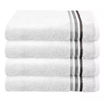 Полотенце для рук Schiess шт Skyline Color 4-teilig, 50x1x100 см, белый