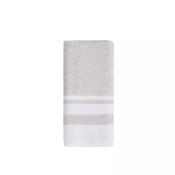 Полотенце для рук Sonoma Goods For Life Spa Border, серо-коричневый