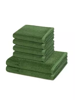 Полотенце для рук Vossen im Set Vegan Life, цвет clover