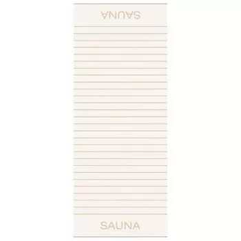 Полотенце для сауны Caw Balance 1er Pack, 200x10x80 см, натуральный