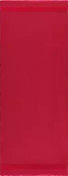 Полотенце для сауны Egeria "Арон", (1 шт.), с велюровыми полосками, чистый хлопок 75х180 см (1 шт.), красный