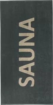 Полотенце для сауны Erwin Mller 159370, 90x1x180 см цвет grau-beige