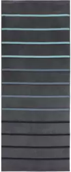 Полотенце для сауны Esprit "Relax", (1 шт.), гармоничный полосатый градиент цвета 80х200 см (1 шт.), цвет anthracite