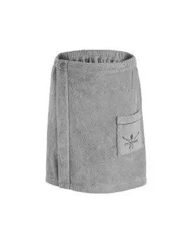 Полотенце для сауны и хаммама Chiemsee, серебряный