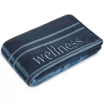 Полотенце для сауны Капри 80х200, сиреневый, хлопковая махровая ткань, ок. 600 г/м. CelinaTex