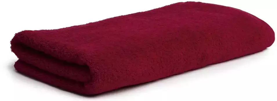 Полотенце для сауны Mve "Superwuschel", (1 шт.), с палочкой Mve 80х200 см (1 шт.), цвет ruby