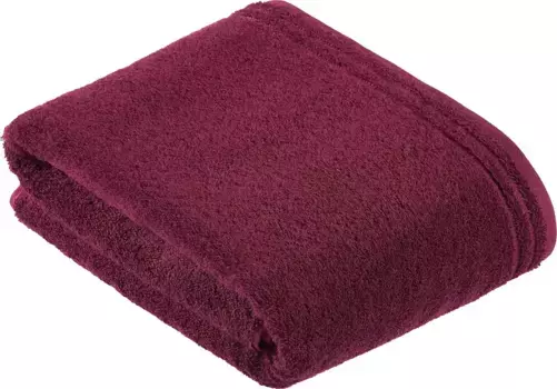 Полотенце для сауны Vossen "Калипсо", (1 шт.), с узкой каймой 100х150 см (1 шт.), цвет grape