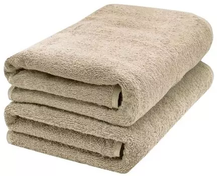 Полотенце для сауны Zollner 00000215 2 шт, 70x1x200 см цвет sandbraun