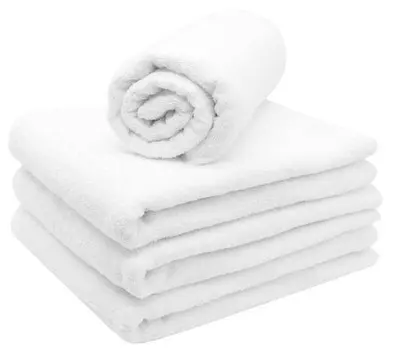 Полотенце для сауны Zollner 00000332 4 шт, 70x1x180 см, белый