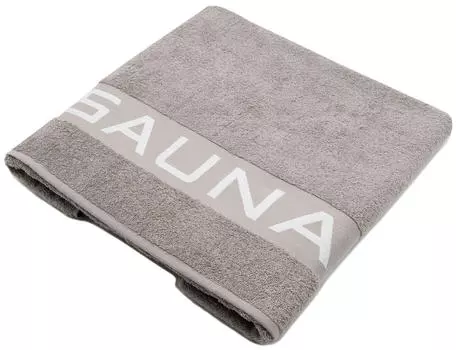 Полотенце для сауны Zollner, серый