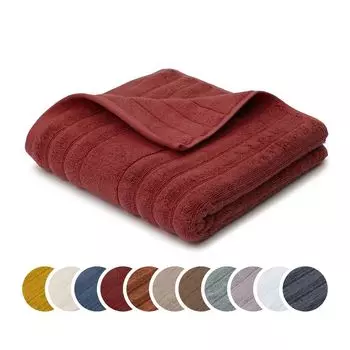 Полотенце для сна «Дарлинг» люкс из органического хлопка, серия «Марсель», 770 гр/м, 50 х 100 см, kotex, впитывающее, быстросохнущее, коричневое. sleepling, красный