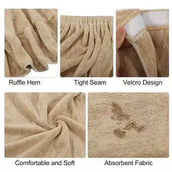 Полотенце для ванной для женщин, халат для душа, регулируемая застежка для ванны, розовый