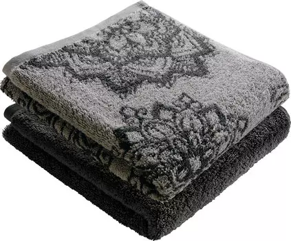 Полотенце для ванной Erwin Mller 2er Pack Bhl, антрацит