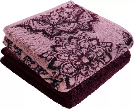 Полотенце для ванной Erwin Mller 2er Pack Bhl, цвет beere