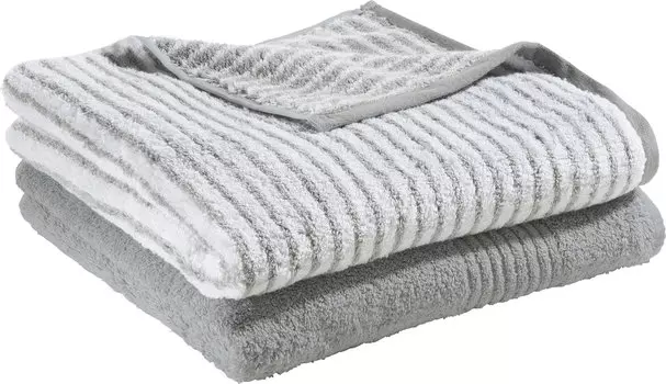 Полотенце для ванной Erwin Mller 2er Pack Konstanz, серебряный