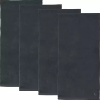 Полотенце для ванной Erwin Mller 4er Pack Heidenheim, антрацит