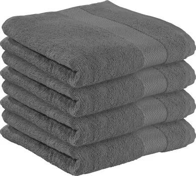 Полотенце для ванной Erwin Mller 4er Pack Sindelfingen, антрацит