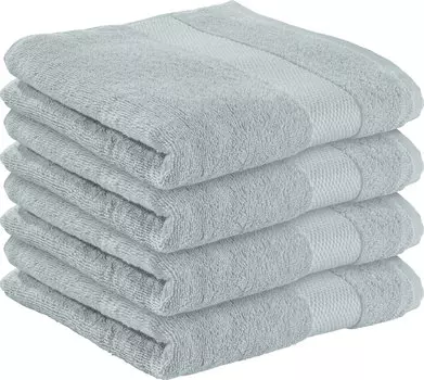 Полотенце для ванной Erwin Mller 4er Pack Sindelfingen, светло серый