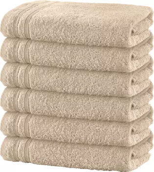 Полотенце для ванной Erwin Mller 6er Pack Heidelberg, бежевый