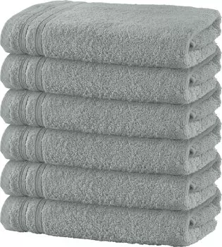 Полотенце для ванной Erwin Mller 6er Pack Heidelberg, светло серый