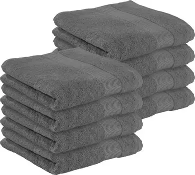 Полотенце для ванной Erwin Mller 8er Pack Sindelfingen, антрацит