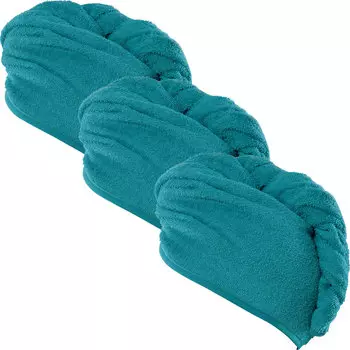 Полотенце для ванной Erwin Mller Turban 3er Pack, бензиновый