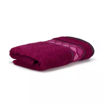 Полотенце для ванной frottana Smooth Waves, фуксия