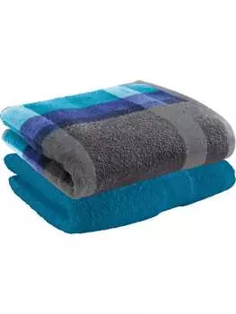 Полотенце для ванной и душа Erwin Mller, цвет trkis/anthrazit