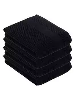 Полотенце для ванной и душа Vossen, черный