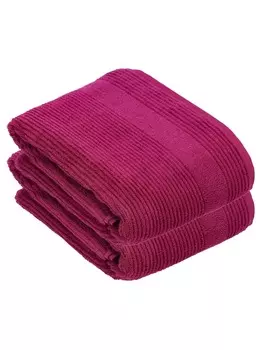 Полотенце для ванной и душа Vossen, цвет cranberry