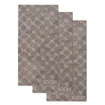 Полотенце для ванной JOOP! 3er Pack, цвет Braun Cornflower