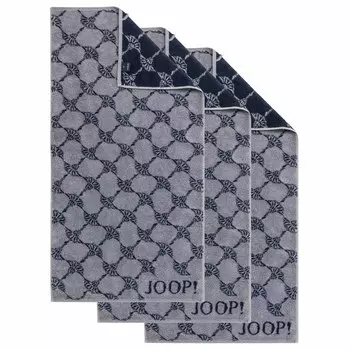 Полотенце для ванной JOOP! 3er Pack, цвет Denim Cornflower