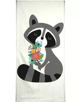 Полотенце для ванной Juniqe Beautiful Days, цвет Bunt & Grau