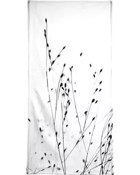Полотенце для ванной Juniqe Black Grass, цвет Schwarz & Wei