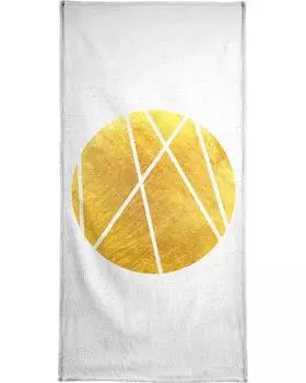 Полотенце для ванной Juniqe Circle03, красочный