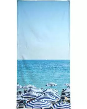 Полотенце для ванной Juniqe Hues Of Blue, цвет Blau & Trkis