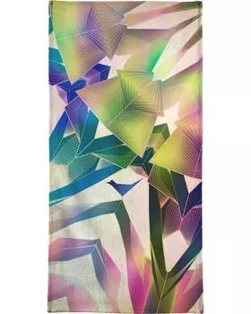 Полотенце для ванной Juniqe Little Blue Bird, цвет Blau & Grn